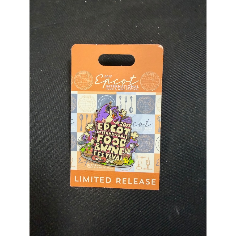 Disney Pin OS Multi NEW Epcot Food & Wine Festival 2017 Figment Limited Release